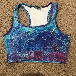 NWOT Gymshark galaxy bra